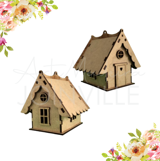 Casinha 3D 05 (Pendurar)