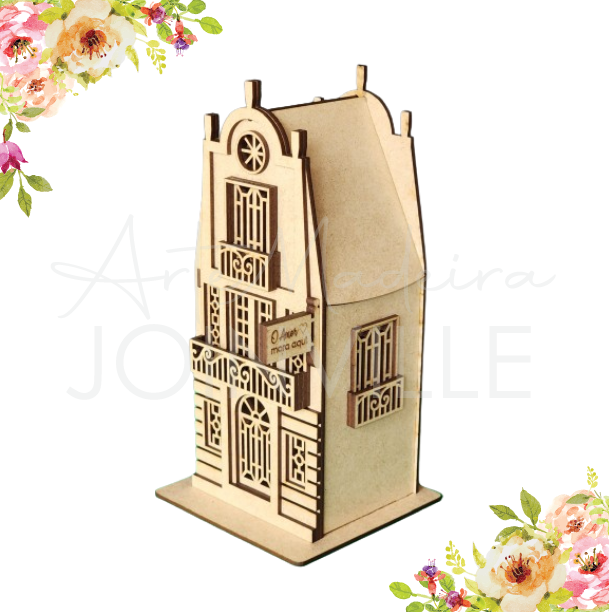 Casinha 3D 06 (Russa 01)