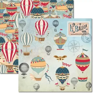 Papel Scrap - SC-483 - Le Ballon 1