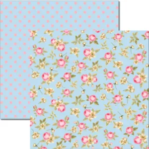 Papel Scrap - SC-350 - Flores Miúdas 7