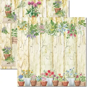 Papel Scrap - SC-664 - Botânica 10