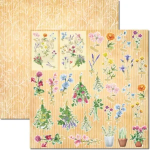 Papel Scrap - SC-659 - Botânica 5