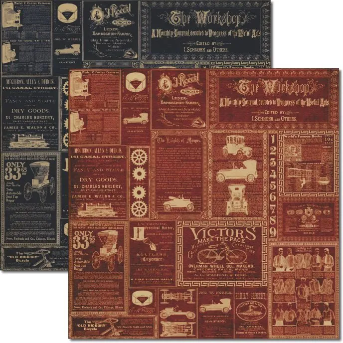 Papel Scrap - SC-336 - Hello Dad