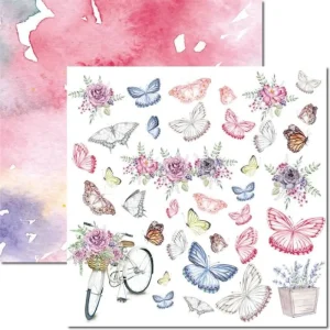 Papel Scrap - SC-570 - Butterfly 10