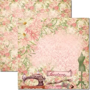 Papel Scrap - SC-556 - Costura 7