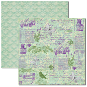 Papel Scrap - SC-363 - Alfazema 2