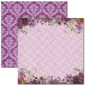 Papel Scrap - SC-365 - Alfazema 4