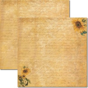 Papel Scrap - SC-370 - Girassol 3