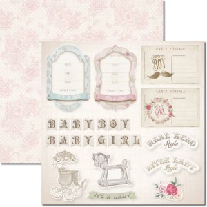 Papel Scrap - SC-380 - It's a Baby 3