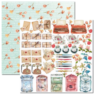 Papel Scrap - SC-563 - Letters 6