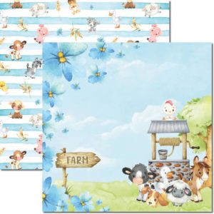 Papel Scrap - SC-681- Farm House Baby 5