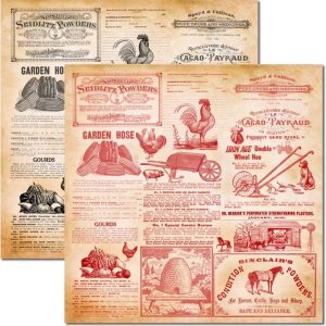 Papel Scrap - SC-687- Farm House 3