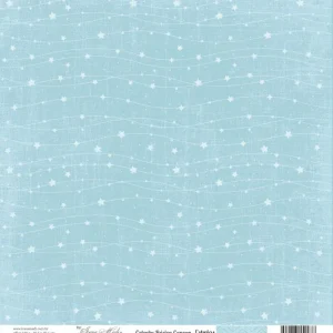Papel Scrap - Coleção Básica Cancun - Estrelas