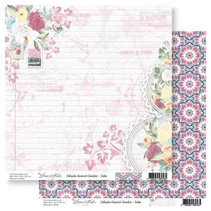 Papel scrap Coleção Aurora's Garden - Selos
