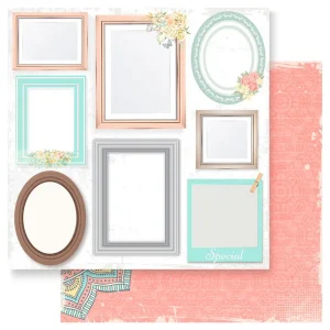 Papel scrap Coleção Bloom - Mandala