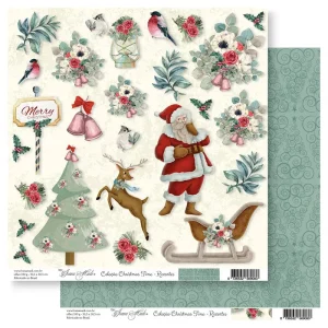 Papel scrap Coleção Christmas Time - Recortes