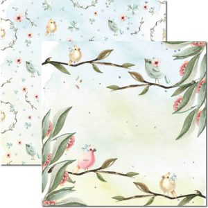 Papel Scrap - SC-474 - Passarinhos 2