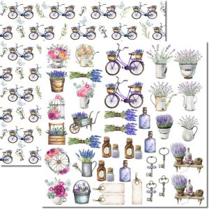 Papel Scrap - SC-548 - Provence 9