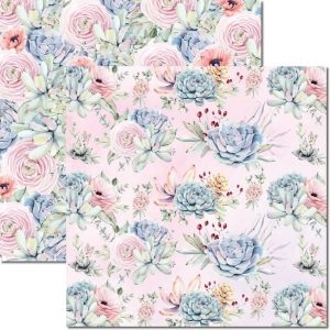 Papel Scrap - SC-577 - Suculentas 7