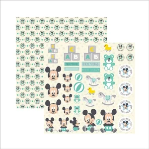 Papel Scrap - SDFD039 - Baby Mickey 2 Recortes 19355