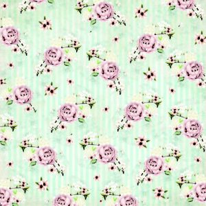 Papel Scrap - Coleção Mini Diva DP - MD - 01 Minha Primavera