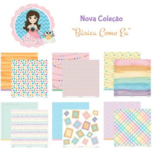 Papel Scrap - Coleção Básica Como Eu-01