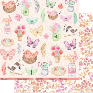 Papel Scrap - Coleção My Blessing - Mari Terleski - MMCMBL-02 - My Gratitude