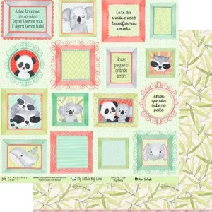 Papel Scrap - Coleção My Little Big Love - Mari Terleski - MMCML-04 - My Baby